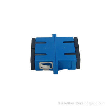 SC PC Fiber-optic Adapter, Available in Duplex Type, Used in Transmission Systems
